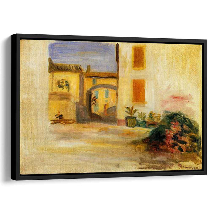 Farm Courtyard by Pierre-Auguste Renoir