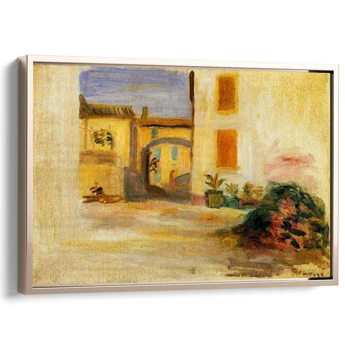 Farm Courtyard by Pierre-Auguste Renoir