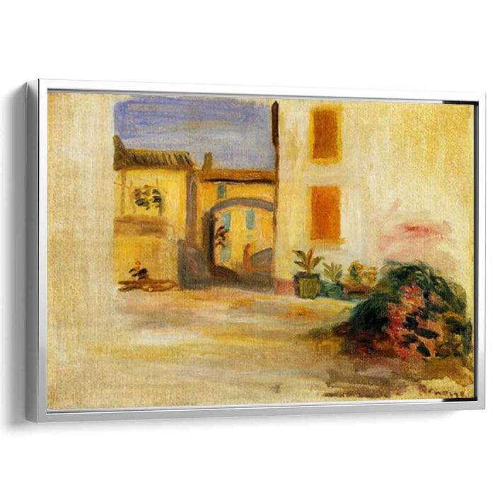 Farm Courtyard by Pierre-Auguste Renoir