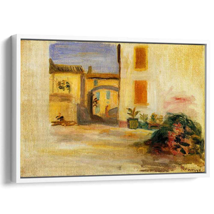 Farm Courtyard by Pierre-Auguste Renoir