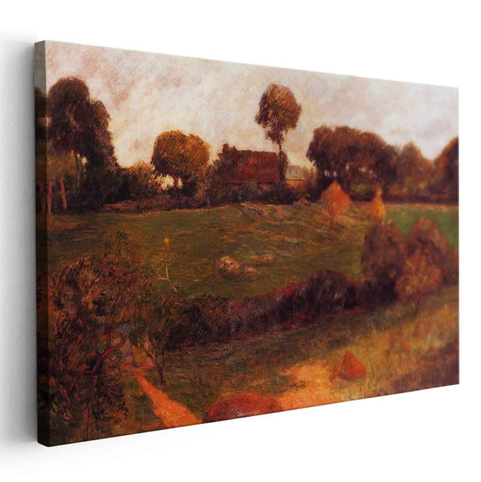 Farm in Brittany (1886) by Paul Gauguin