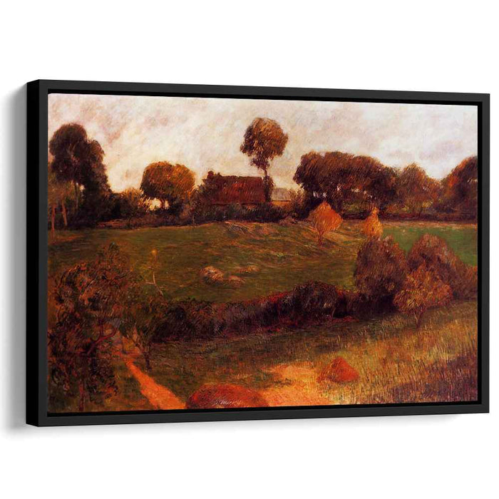 Farm in Brittany (1886) by Paul Gauguin