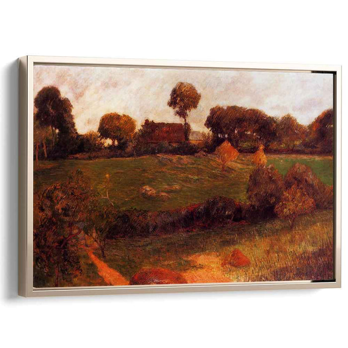 Farm in Brittany (1886) by Paul Gauguin