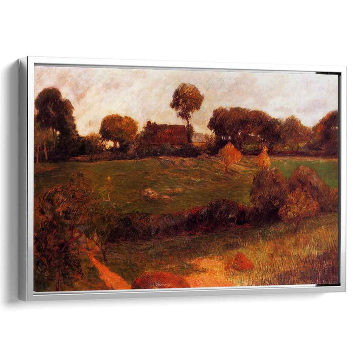 Farm in Brittany (1886) by Paul Gauguin