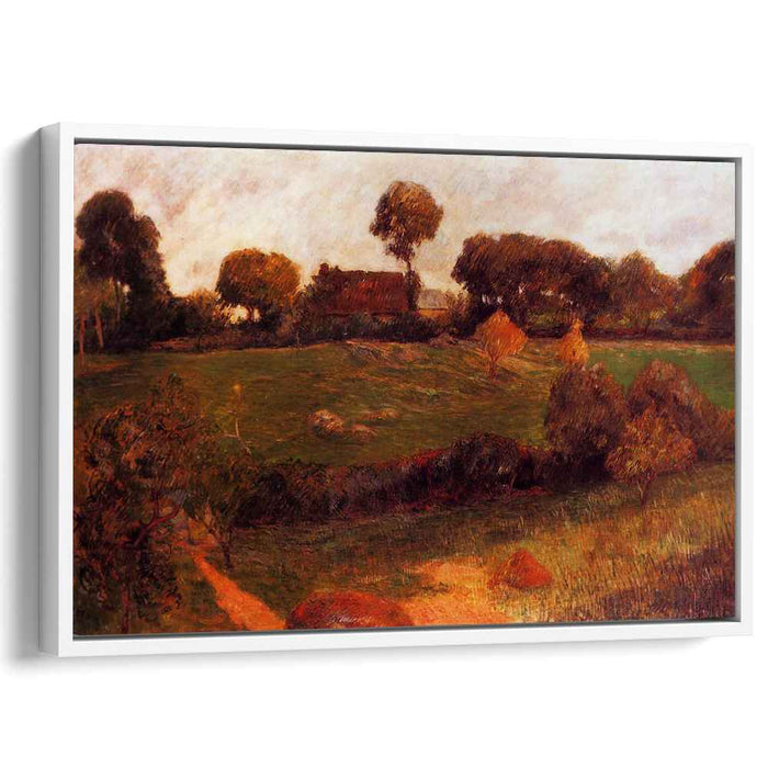 Farm in Brittany (1886) by Paul Gauguin