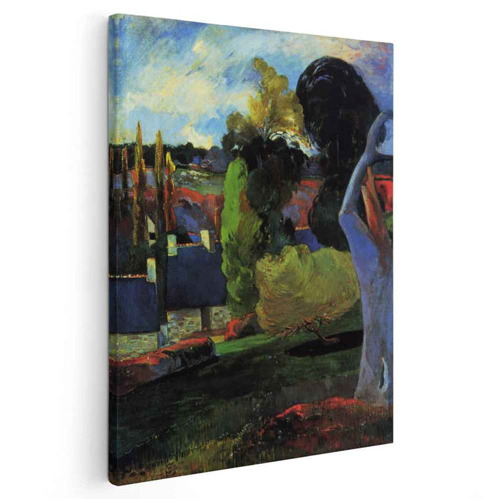 Farm in Brittany (1894) by Paul Gauguin