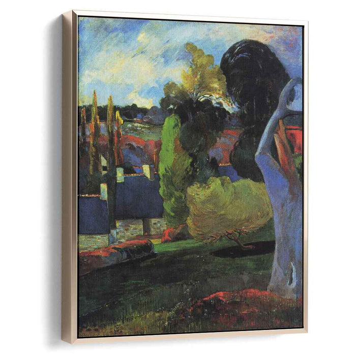 Farm in Brittany (1894) by Paul Gauguin