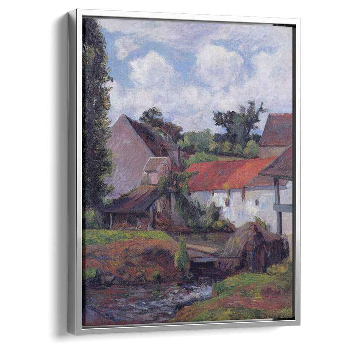 Farm in Osny (1883) by Paul Gauguin