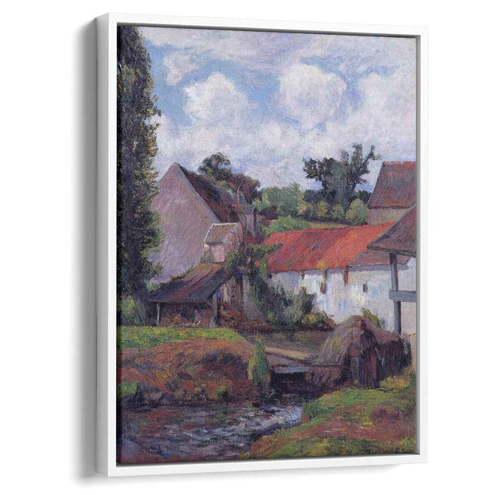 Farm in Osny (1883) by Paul Gauguin