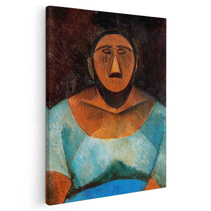 Farm woman (1908) by Pablo Picasso