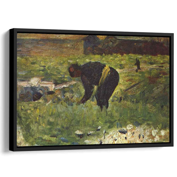 Farmer to work (1883) by Georges Seurat