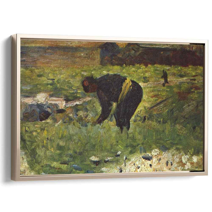 Farmer to work (1883) by Georges Seurat