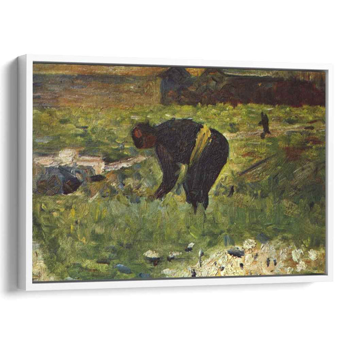 Farmer to work (1883) by Georges Seurat