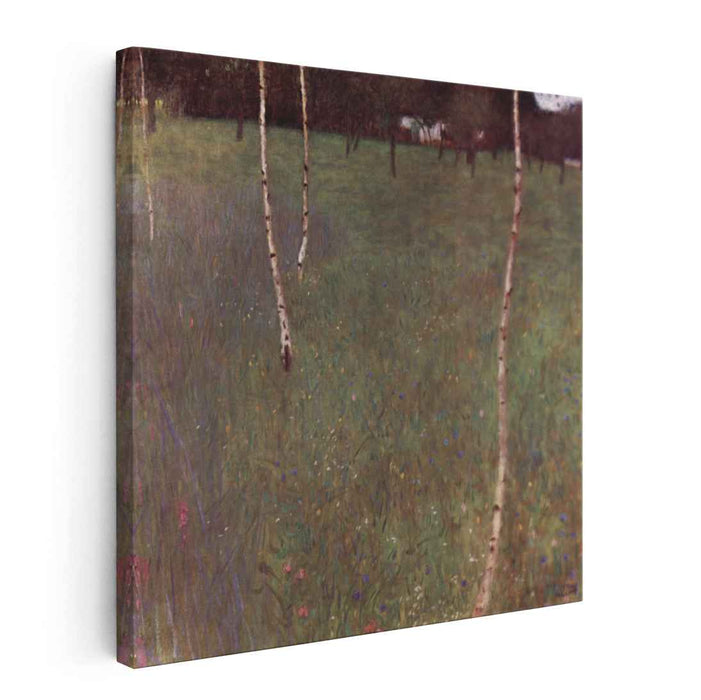 Farmhouses with Birch Trees (1900) by Gustav Klimt