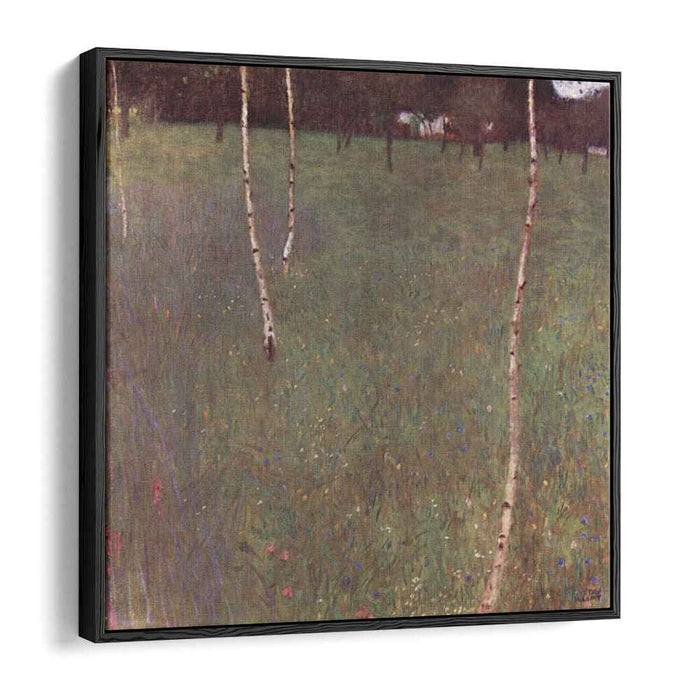 Farmhouses with Birch Trees (1900) by Gustav Klimt