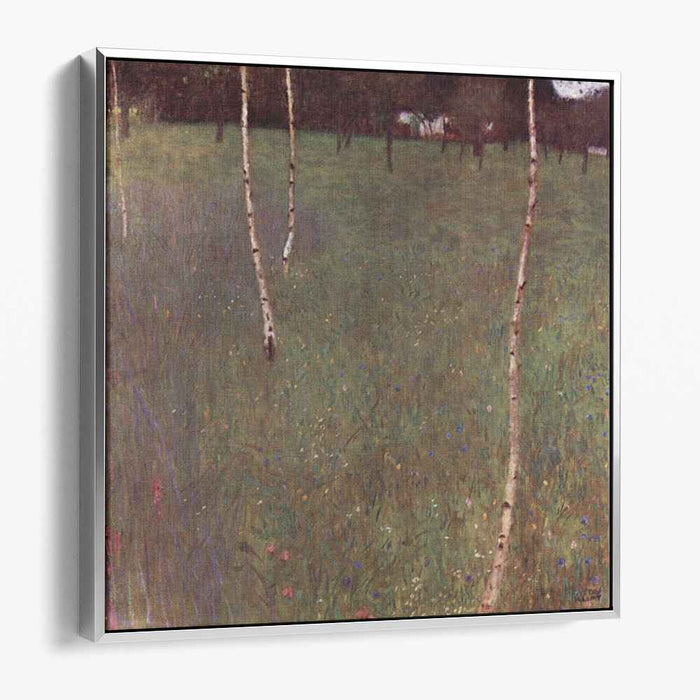 Farmhouses with Birch Trees (1900) by Gustav Klimt