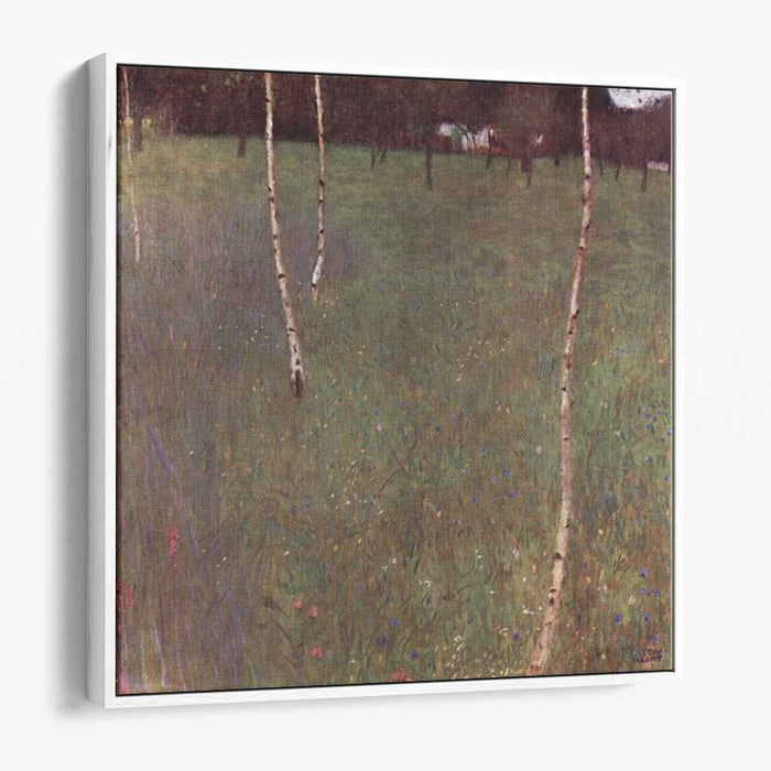 Farmhouses with Birch Trees (1900) by Gustav Klimt