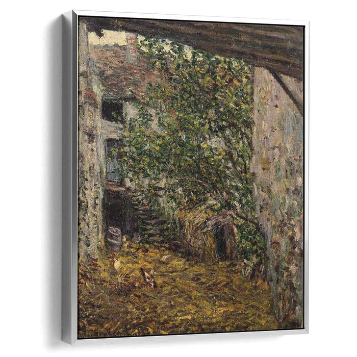 Farmyard (1878) by Claude Monet