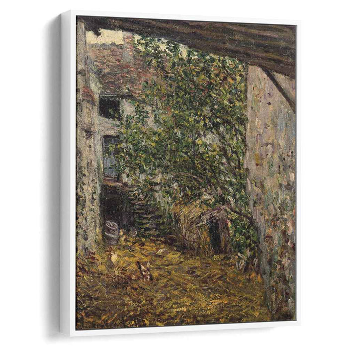 Farmyard (1878) by Claude Monet