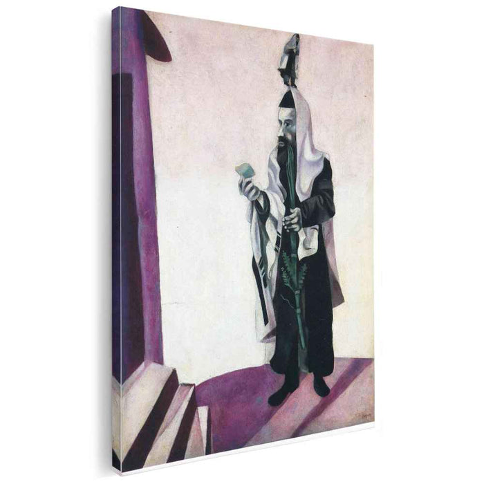 Feast Day (Rabbi with Lemon) (1914) by Marc Chagall