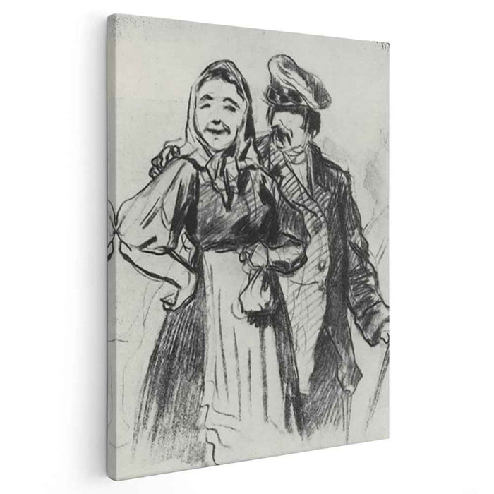 Fedot and Arina (1873) by Vasily Perov