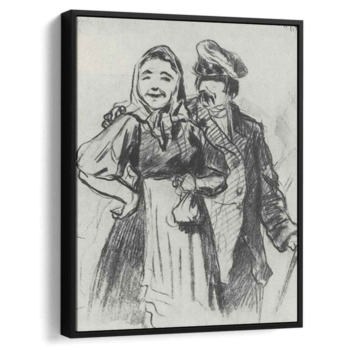 Fedot and Arina (1873) by Vasily Perov