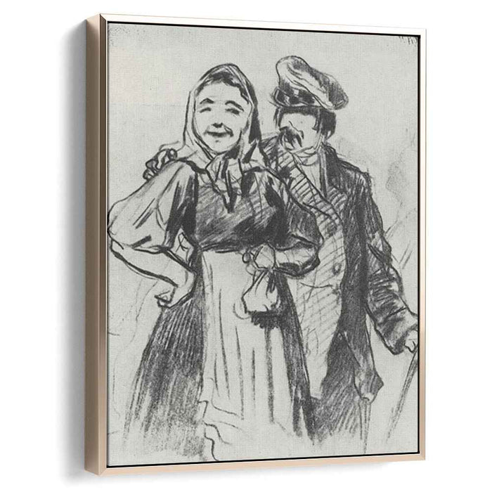 Fedot and Arina (1873) by Vasily Perov