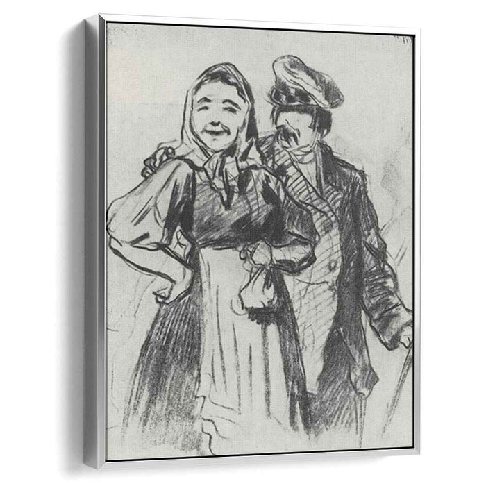 Fedot and Arina (1873) by Vasily Perov