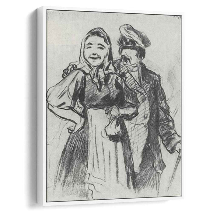 Fedot and Arina (1873) by Vasily Perov