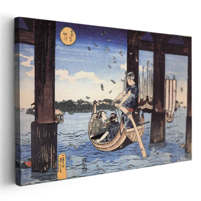 Ferryman by Utagawa Kuniyoshi