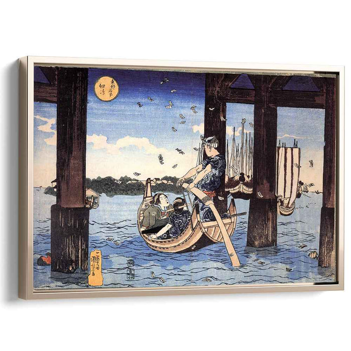 Ferryman by Utagawa Kuniyoshi