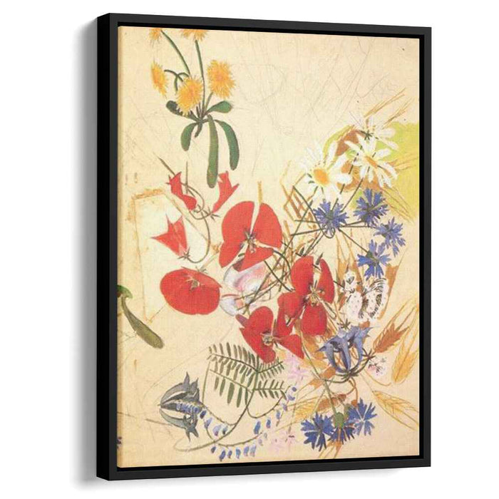 Field flowers (1884) by Mikhail Vrubel