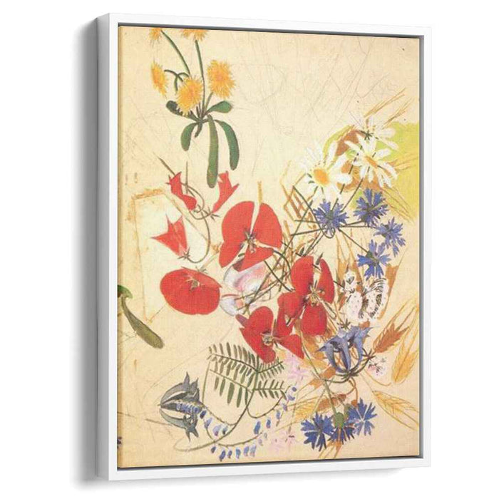 Field flowers (1884) by Mikhail Vrubel