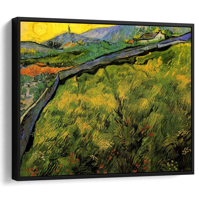 Field of Spring Wheat at Sunrise (1889) by Vincent van Gogh