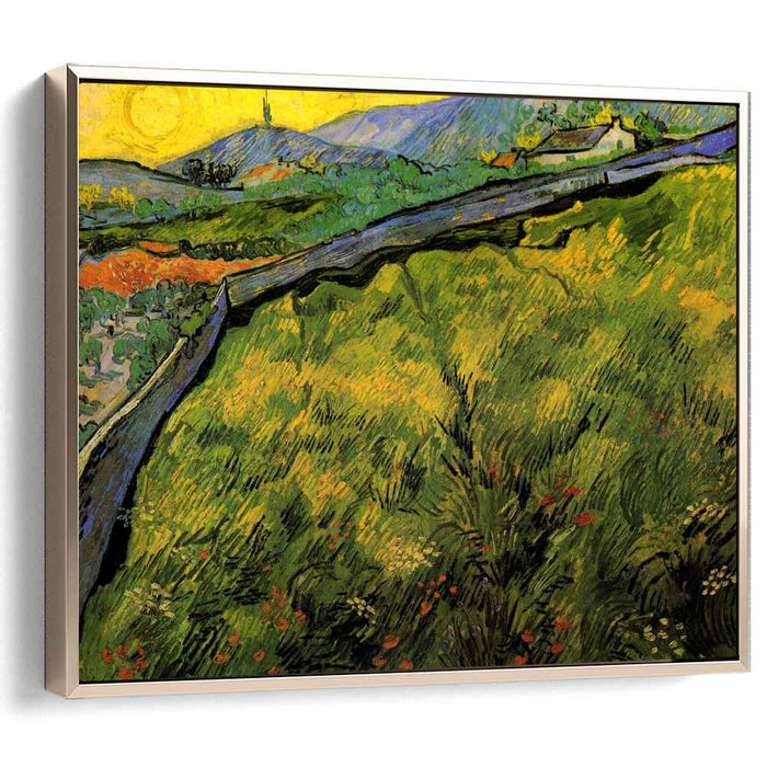 Field of Spring Wheat at Sunrise (1889) by Vincent van Gogh