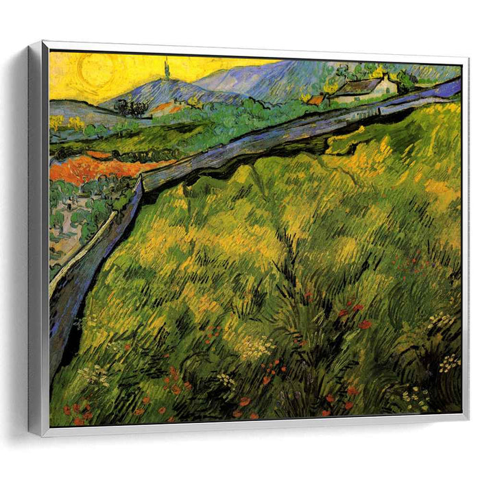 Field of Spring Wheat at Sunrise (1889) by Vincent van Gogh