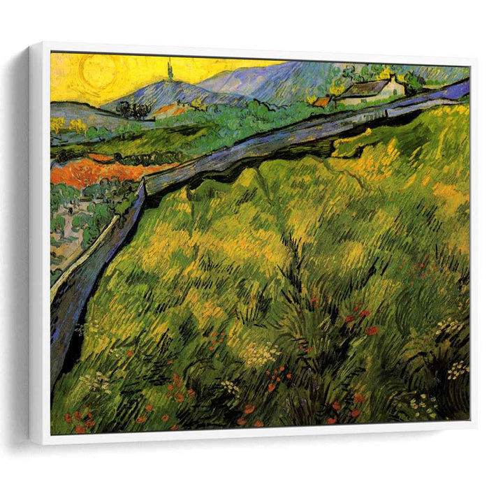 Field of Spring Wheat at Sunrise (1889) by Vincent van Gogh