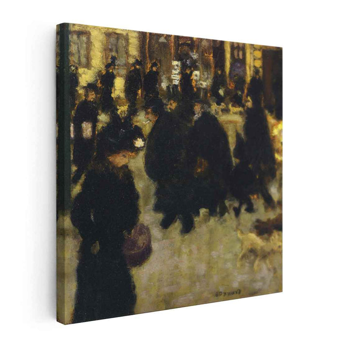 Figures in the Street (1894) by Pierre Bonnard