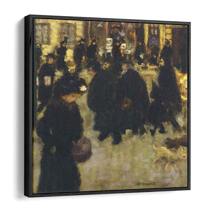 Figures in the Street (1894) by Pierre Bonnard