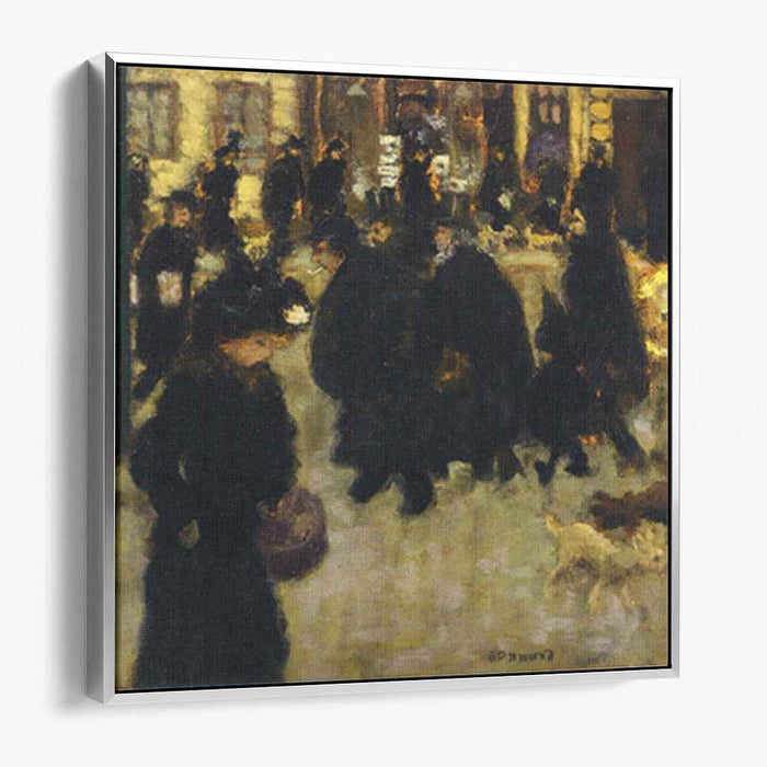 Figures in the Street (1894) by Pierre Bonnard