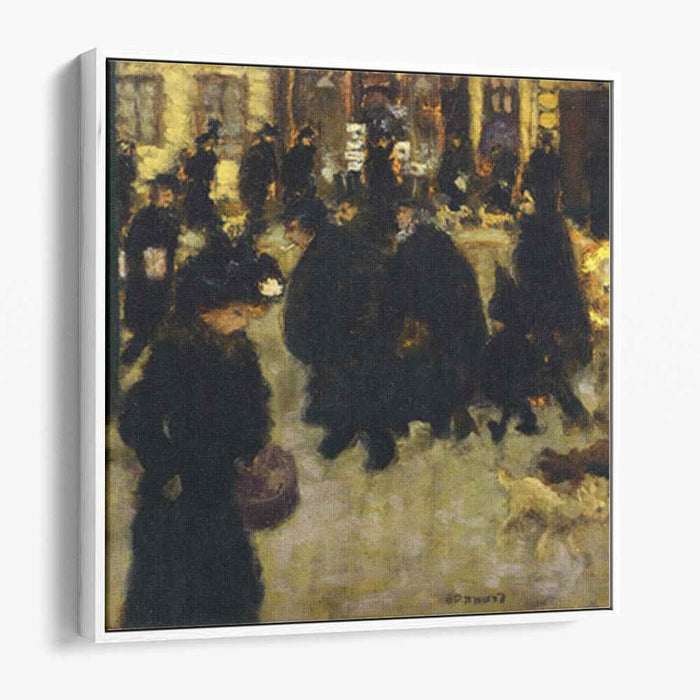 Figures in the Street (1894) by Pierre Bonnard