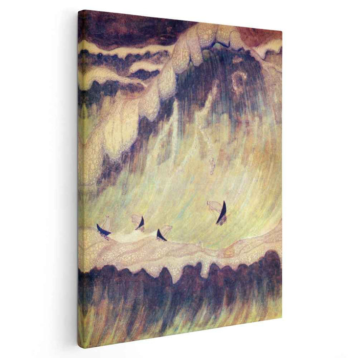 Finale (Sonata of the Sea) (1908) by Mikalojus Konstantinas Ciurlionis