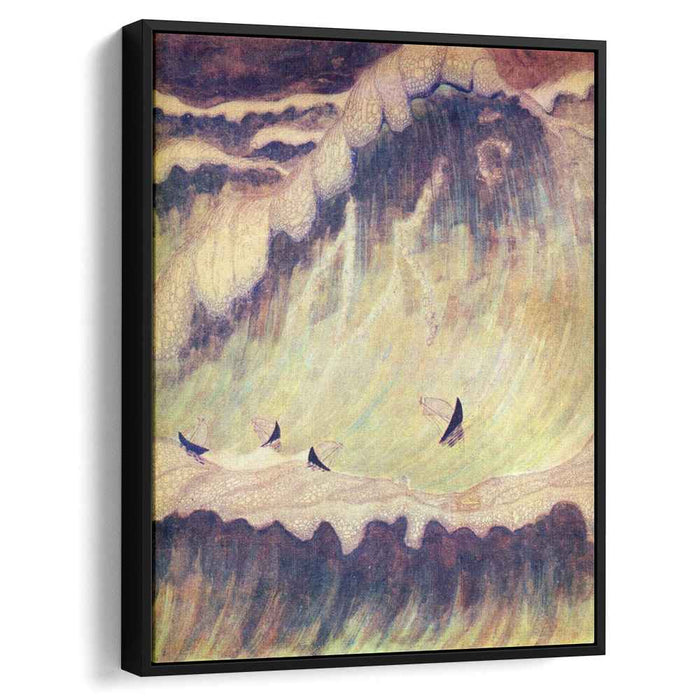 Finale (Sonata of the Sea) (1908) by Mikalojus Konstantinas Ciurlionis