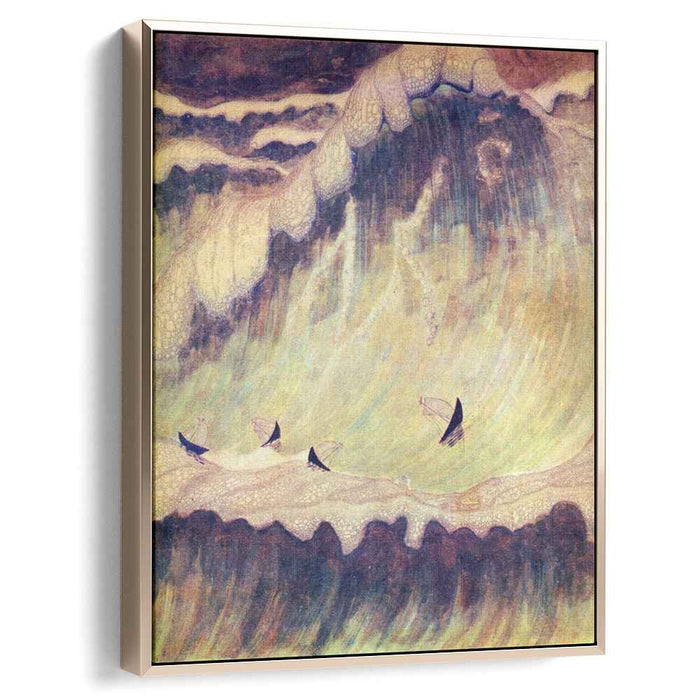 Finale (Sonata of the Sea) (1908) by Mikalojus Konstantinas Ciurlionis