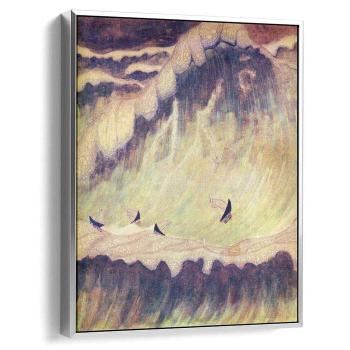 Finale (Sonata of the Sea) (1908) by Mikalojus Konstantinas Ciurlionis