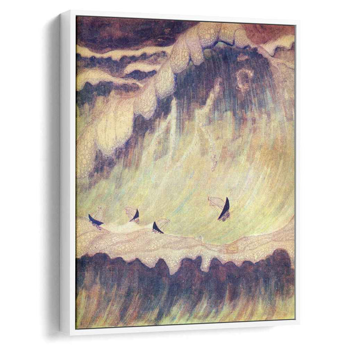 Finale (Sonata of the Sea) (1908) by Mikalojus Konstantinas Ciurlionis