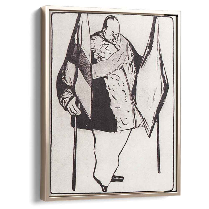 Finance Minister Sergei Witte (1905) by Boris Kustodiev