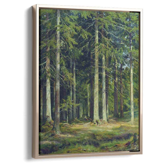 Fir forest (1891) by Ivan Shishkin