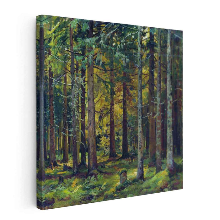 Fir forest (1890) by Ivan Shishkin
