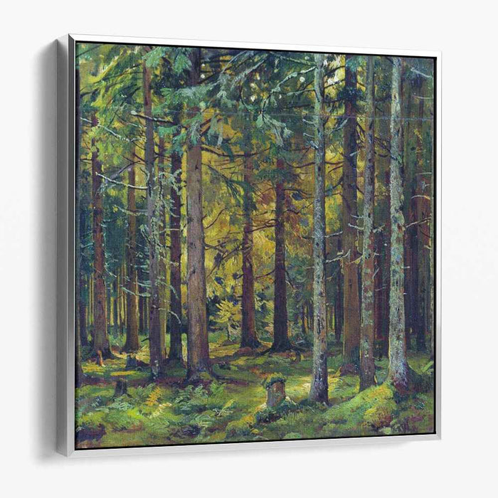 Fir forest (1890) by Ivan Shishkin